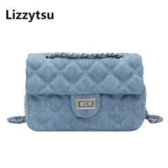 Vintage Denim Shoulder Bag Streetwear Harajuku Sling Crossbody