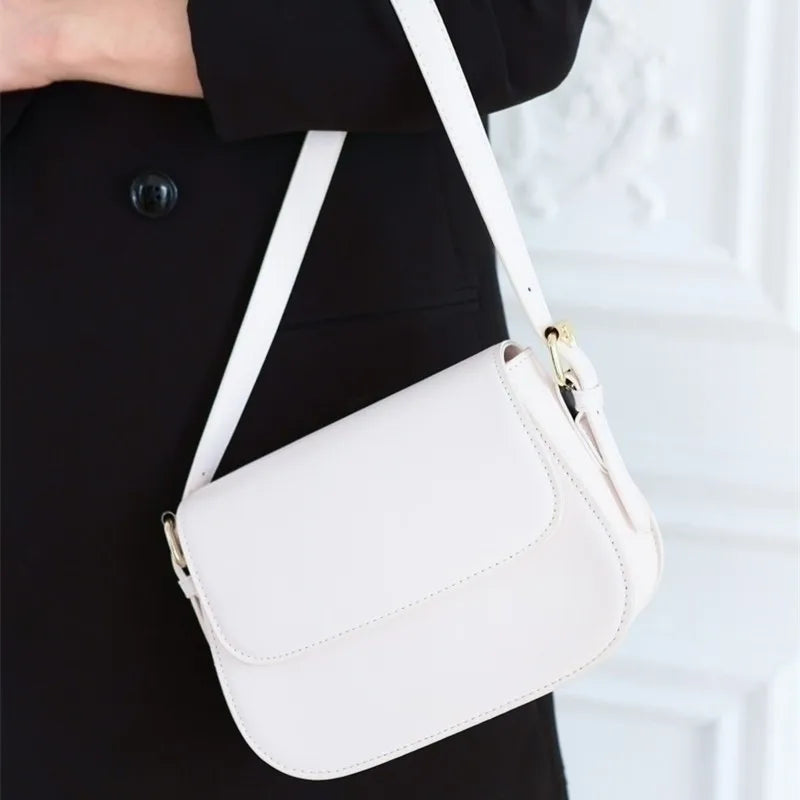 Vintage Casual Mini PU Handbags Women Bags Flap Shoulder Bags