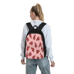 Lobsters Pattern On Light Pink Backpacks Men's Backpacks Bags