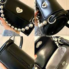 Love Chain Cylinder Bag Senior Sense One Shoulder Crossbody Bag