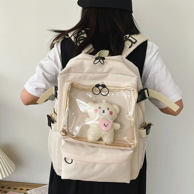 Lolita Bag Backpack for Girls Schoolbag Ladies Student Casual Daypack