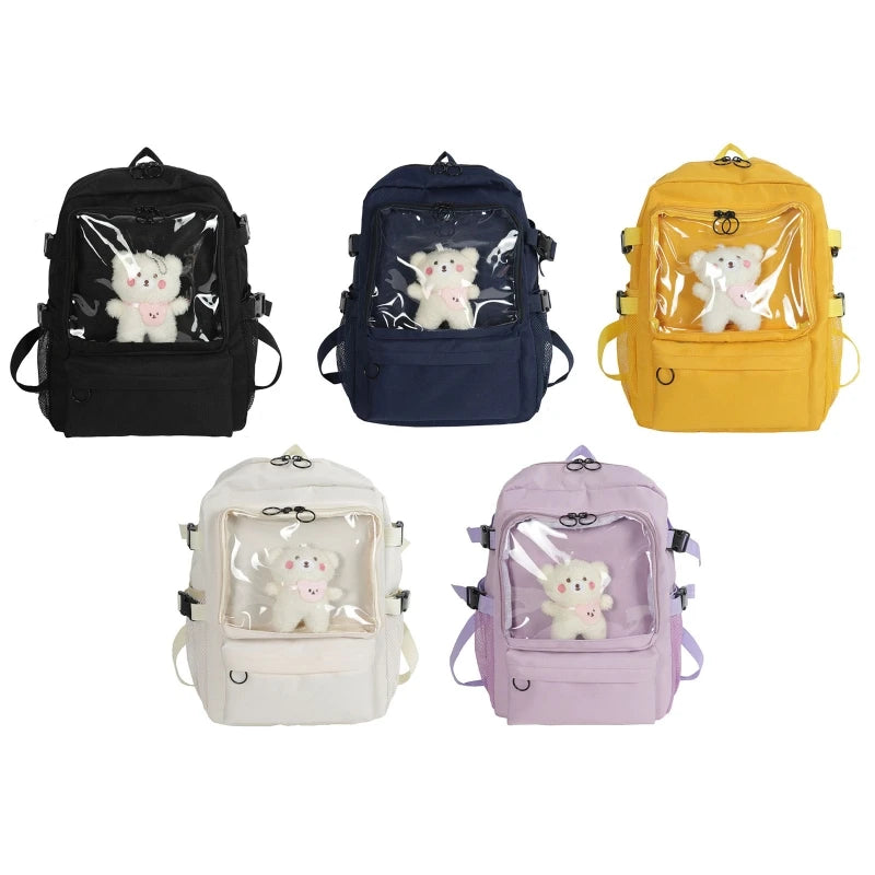 Lolita Bag Backpack Teenage Girls Schoolbag Ladies Student Nylon Daypack