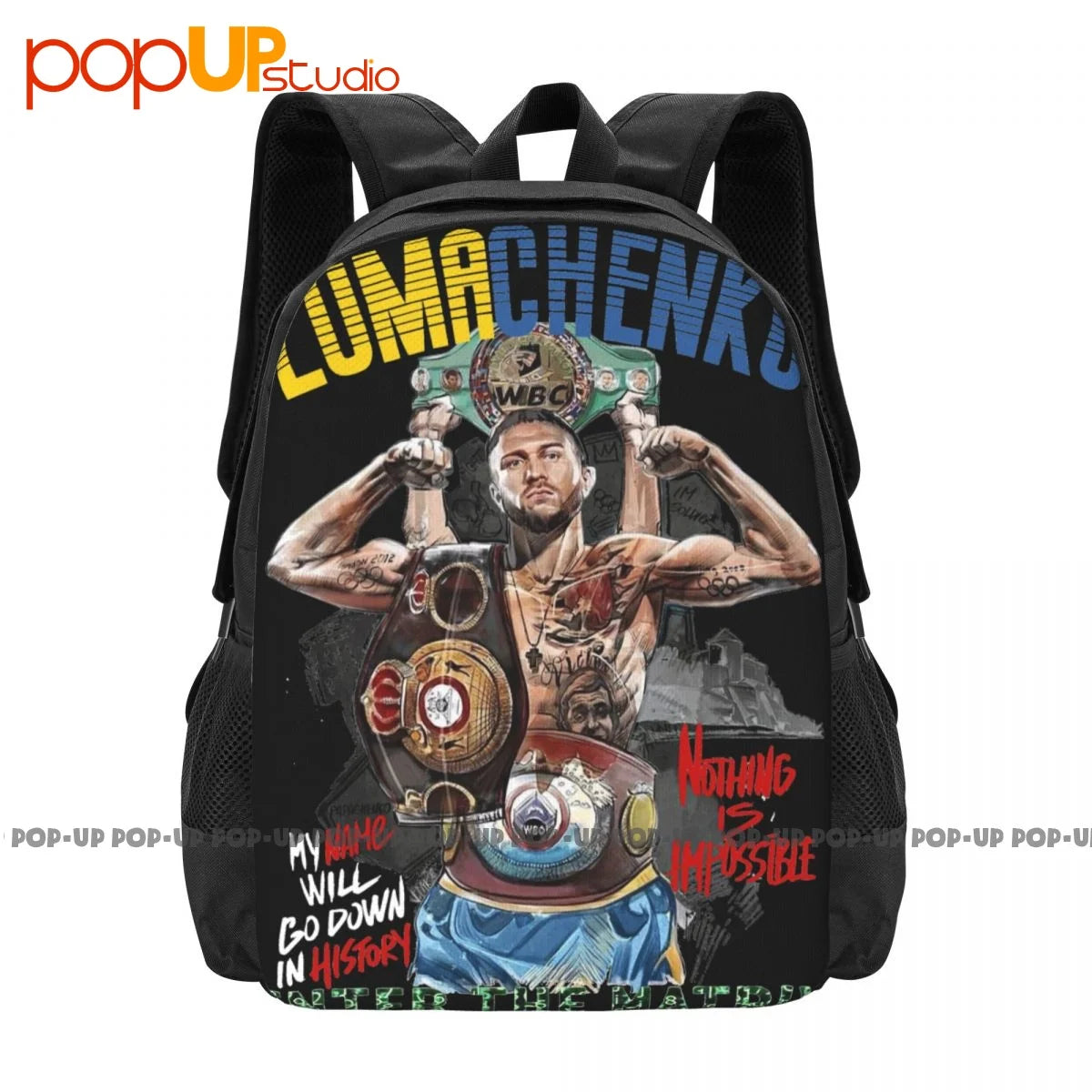 Lomachenko Ukraine Boxer The Matrix Power Hi Tech Vasyl Boxer 01 Backpack