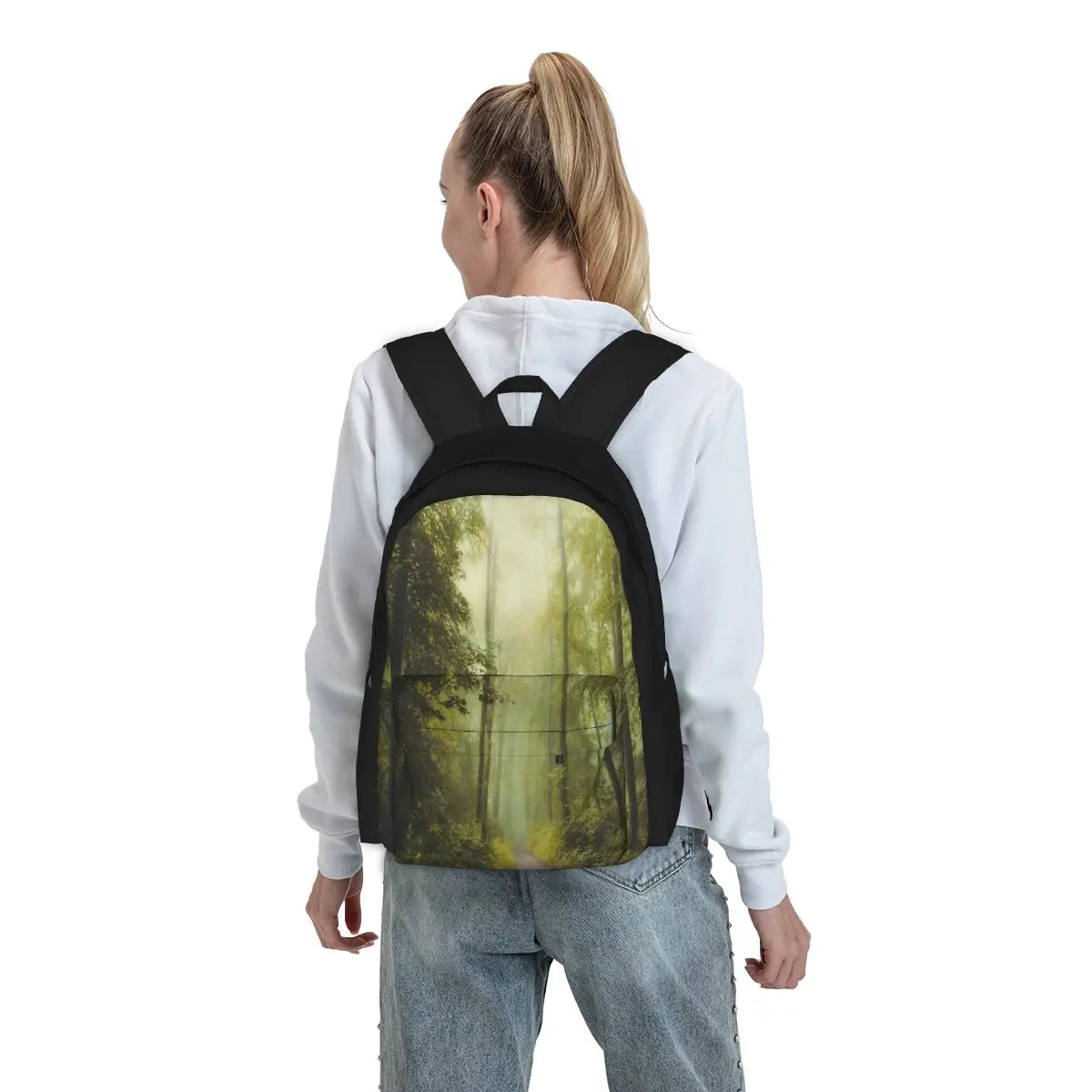 Long Forest Walk Backpacks Men's & Women's School Bags