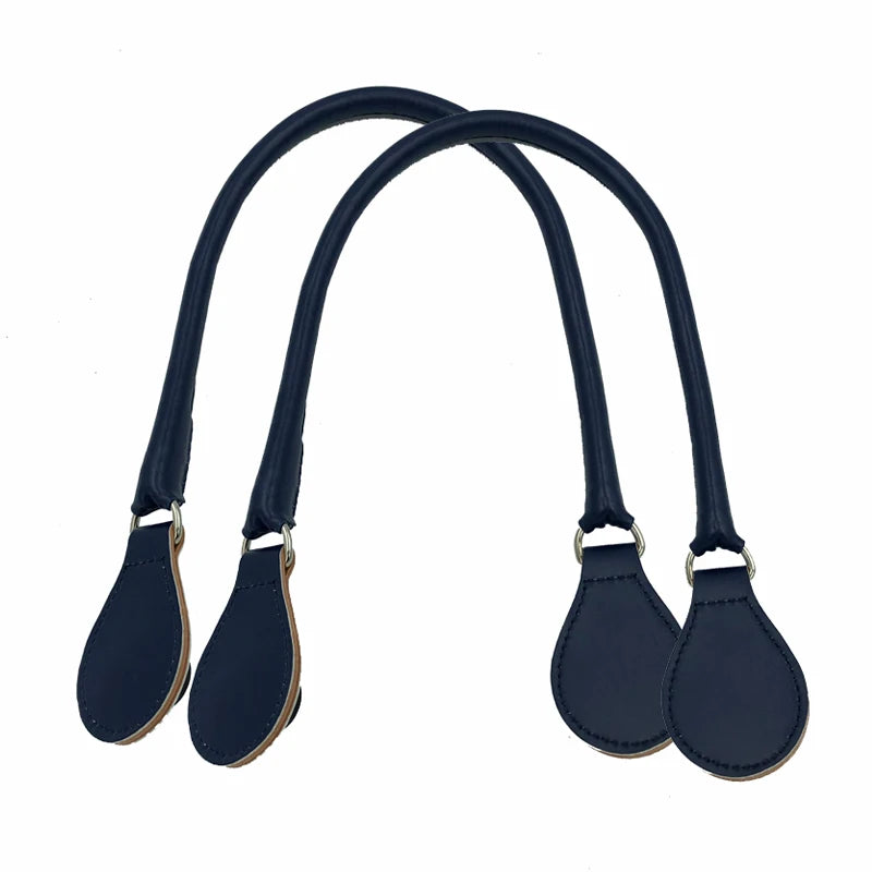 PU Round Belt Handle with D Buckle Drops Handle for O Bag