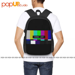 Lost Signal Backpack Large Capacity Eco Friendly Bags For Travel