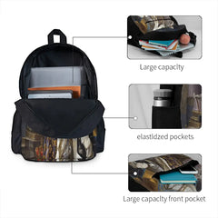 Louis XVI Painting Backpack Men's and Women's Bags