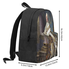 Louis XVI Painting Backpack Men's and Women's Bags