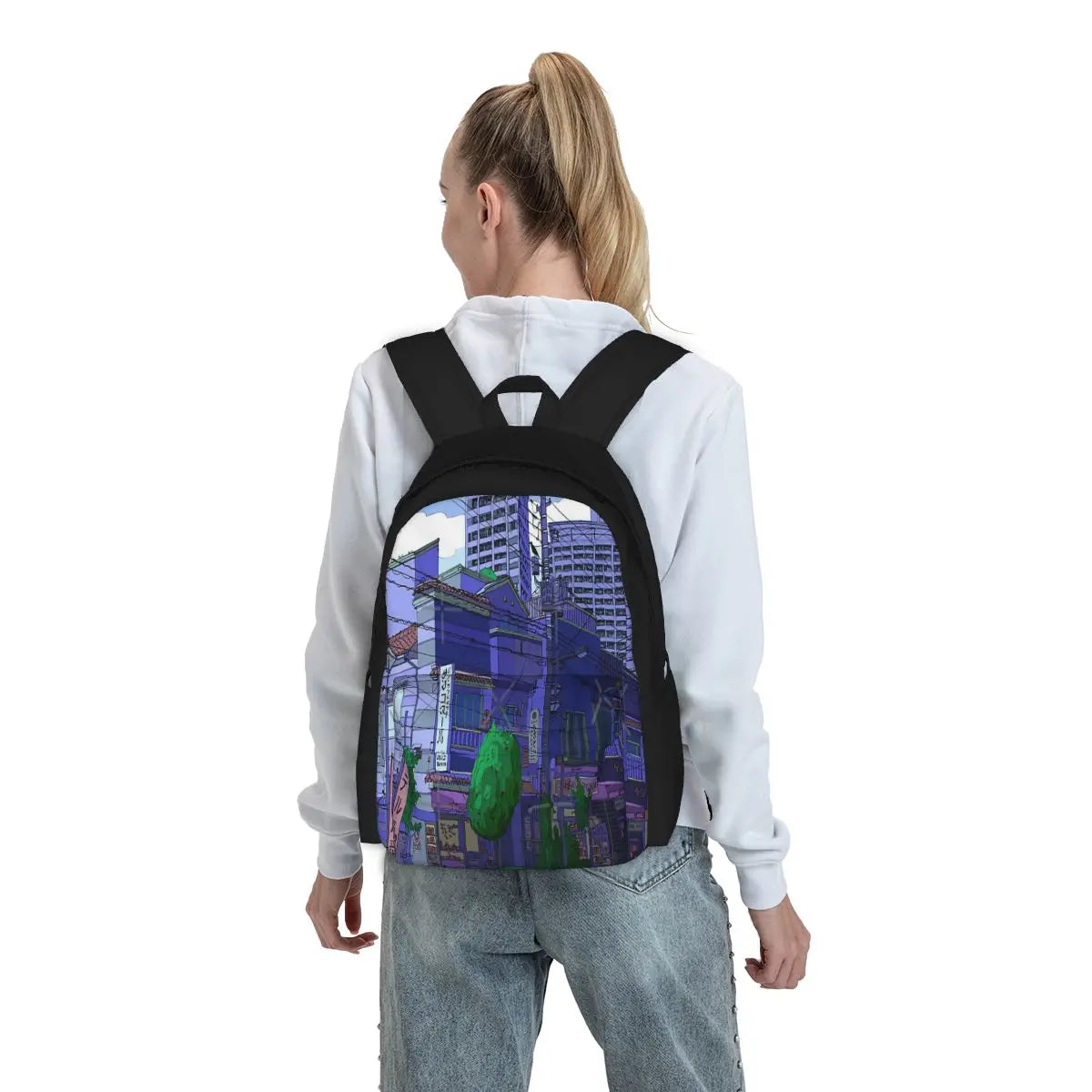 Love Hotel Backpacks Men's and Women's Travel Bags