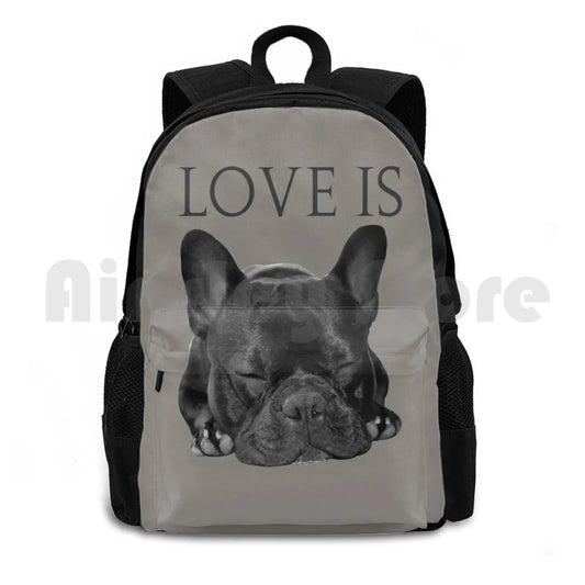 French Bulldog Outdoor Hiking Backpack for Sports