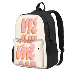 Love Is In The Air Lettering Backpacks Men's Backpacks Bags For Women