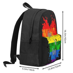 Love Is Love 2 Backpacks Men's Backpacks Bags For Women School