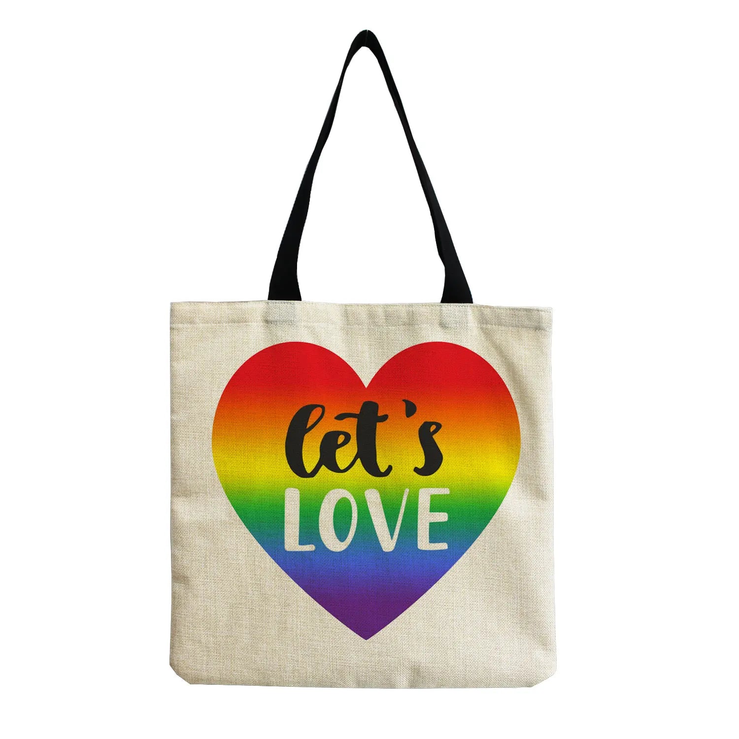 Love Is Love Ladies Summer Bag Travel Shopping Bags The Tote Bag Handbag