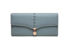 Small Fresh Women's Long Wallet Zero Wallet Women's PU Leather Wallet