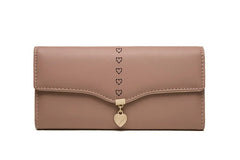 Small Fresh Women's Long Wallet Zero Wallet Women's PU Leather Wallet