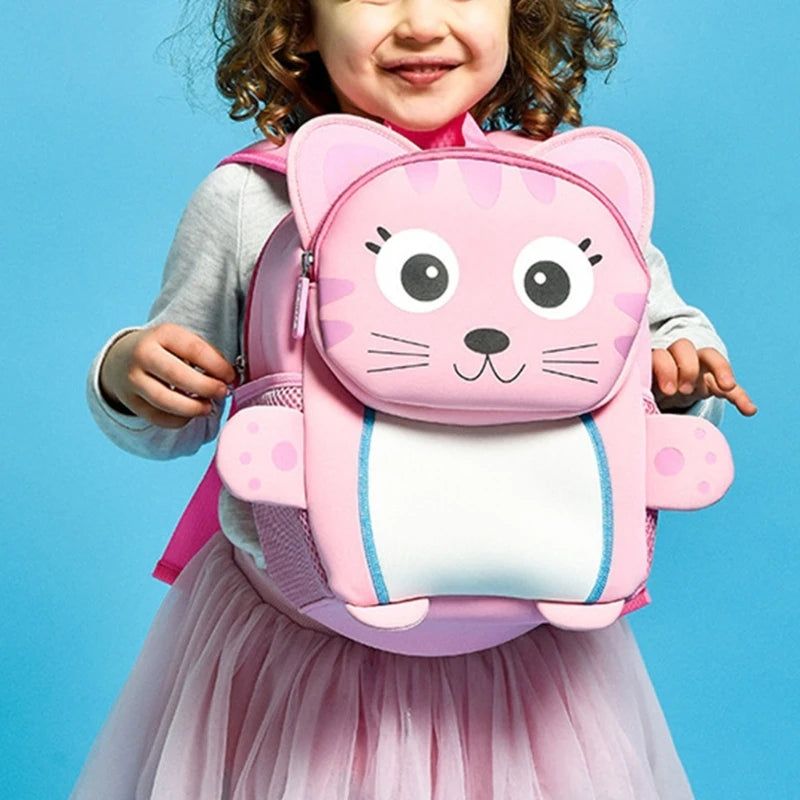 3D Cartoon Animal Backpack for Kindergarten School