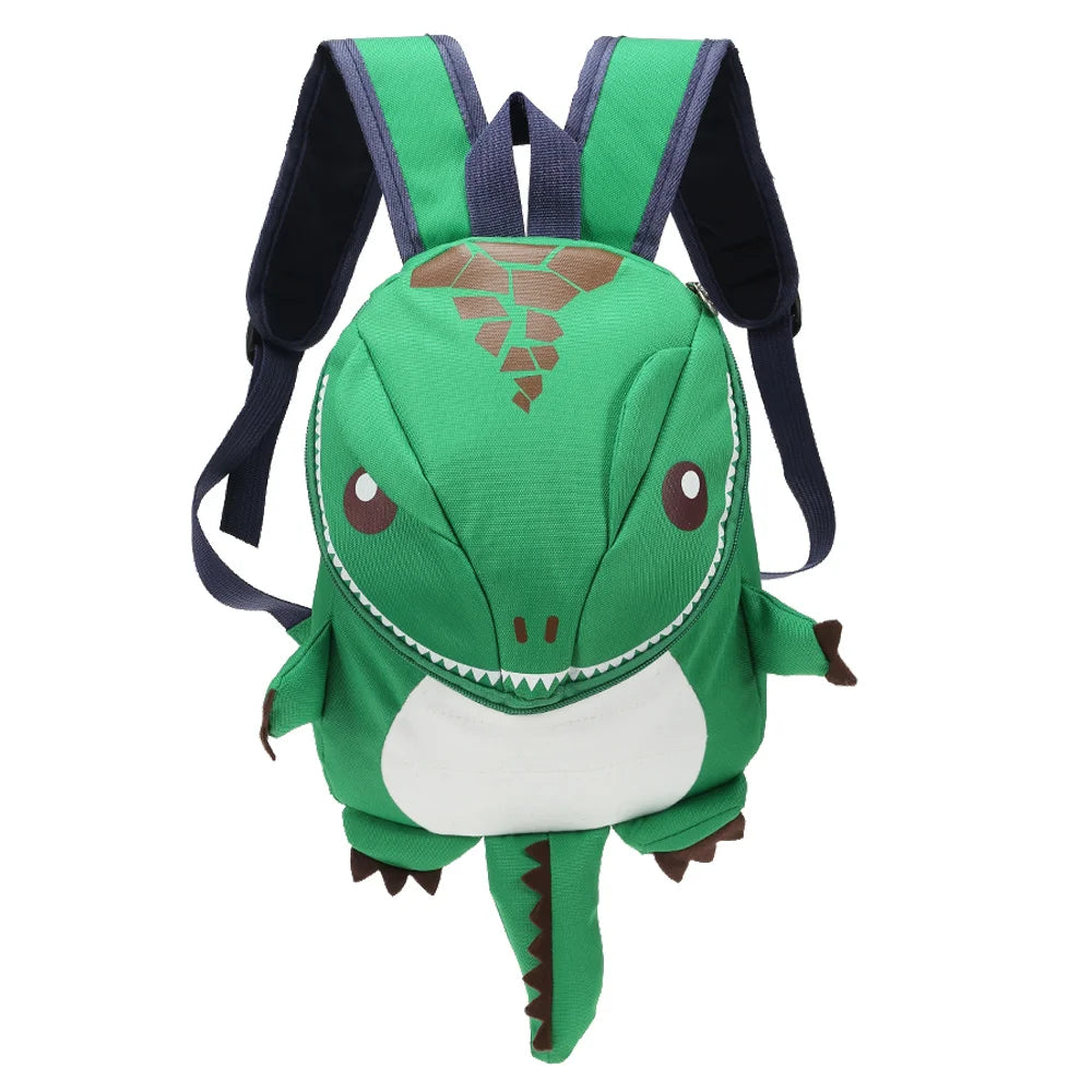 3D Dinosaur Animal Prints Travel Bags Waterproof Baby Bag Kids Small Bag