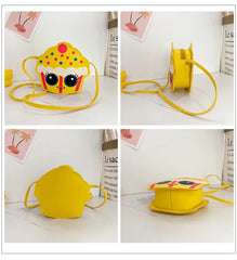 Kids Ice Cream Crossbody Bag Mini Coin Purse for Boys and Girls