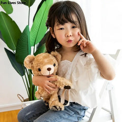 Lovely Bear Plush Bags Cartoon Shoulder Bag Women Stuffed Purse