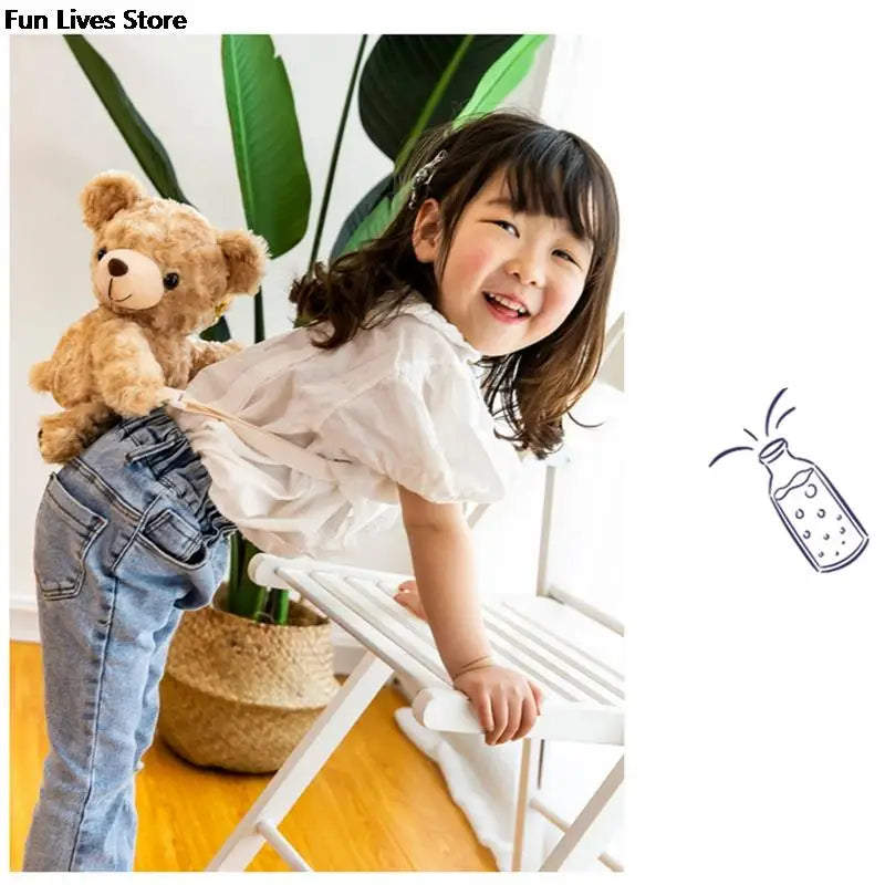 Lovely Bear Plush Bags Cartoon Shoulder Bag Women Stuffed Purse