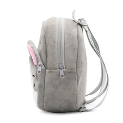 Lovely Cat Shape Backpack Plush Cartoon School Bags For Kids