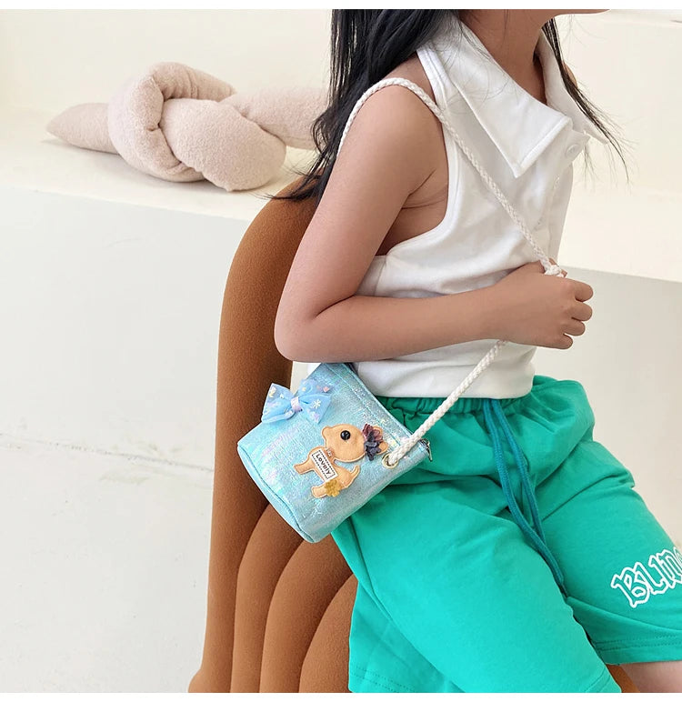 Princess Girls Mini Crossbody Bag Coin Purse Baby Kids Handbag