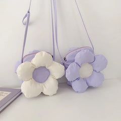 Flower Women Crossbody Bags Small Shoulder Bag Phone Pouch Purse