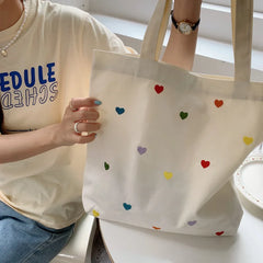 Versatile Canvas Shoulder Bag for Women
