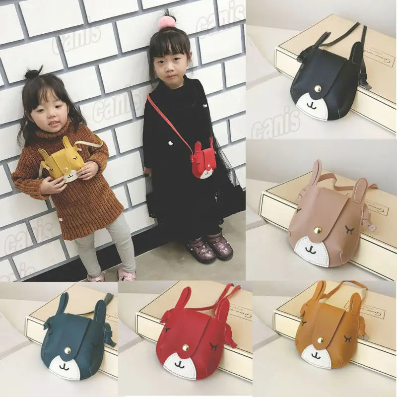 Cute Girls Leather Handbag Shoulder Cross Body Bag Tote Messenger Satchel Purse