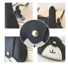 Cute Girls Leather Handbag Shoulder Cross Body Bag Tote Messenger Satchel Purse