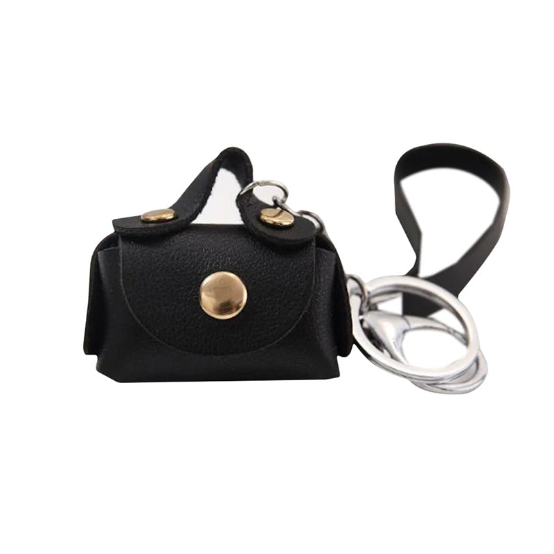 Leather Key Wallet for Women Small Handbag Bags Charming Purse Key Ring Pendant