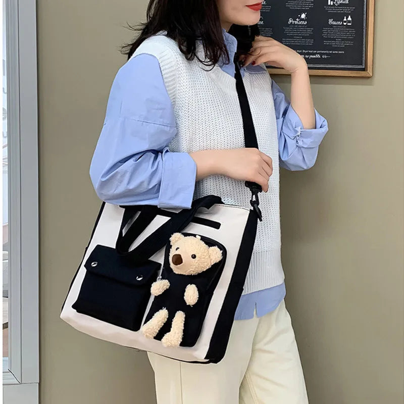 Lovely Bear Schoolbag Shoulder Bag for Girls