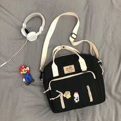 Multifunctional Backpack Teenage Girl Portable Travel Bag Schoolbag Women