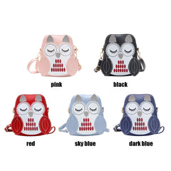 Adorable Owl Animal Messenger Bag for Kids Girls