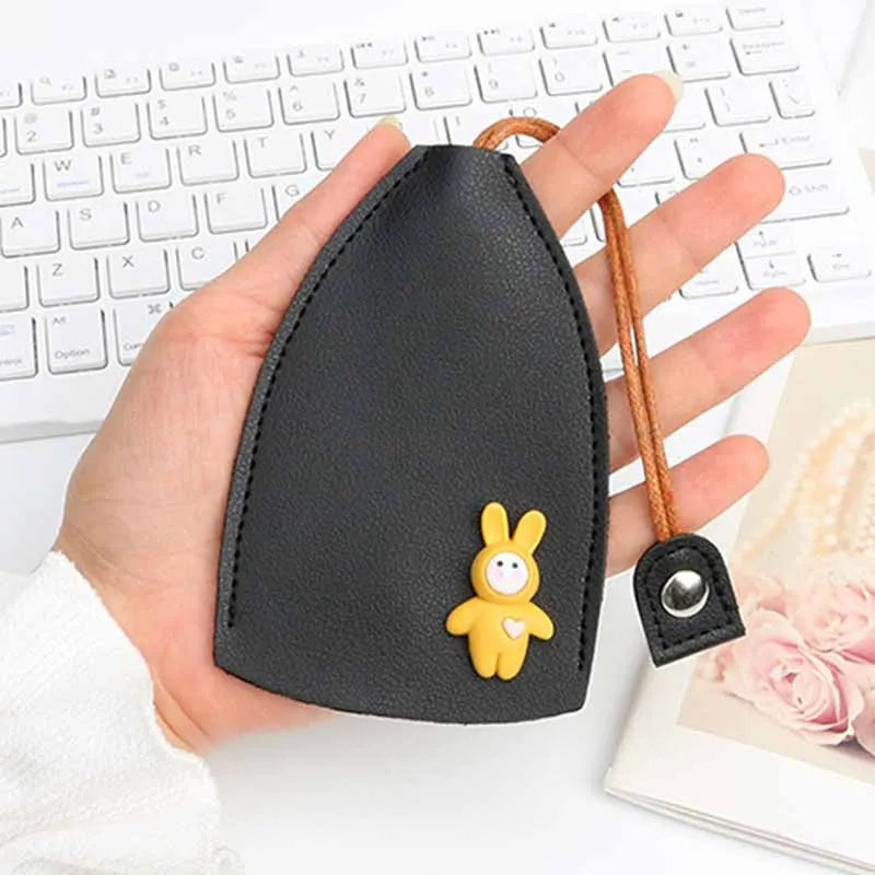 Lovely Rabbit Women Girls PU Leather Key Bag Key Wallets Keychain Pouch