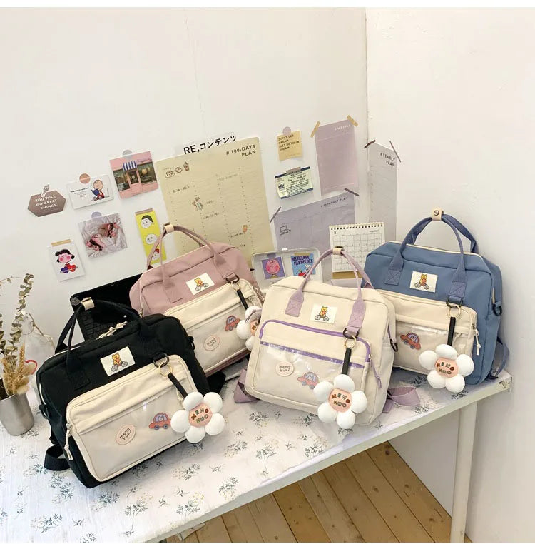 Women Backpack Teenage Girl Portable Travel Bag Female Schoolbag Backpacks