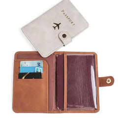 Lover Couple Passport Cover Women Men Travel Accessories Wedding Holder