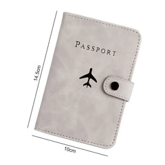 Lover Couple Passport Cover Women Men Travel Accessories Wedding Holder