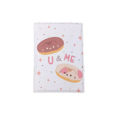 PU Leather Passport Holder Travel Cover for Couples