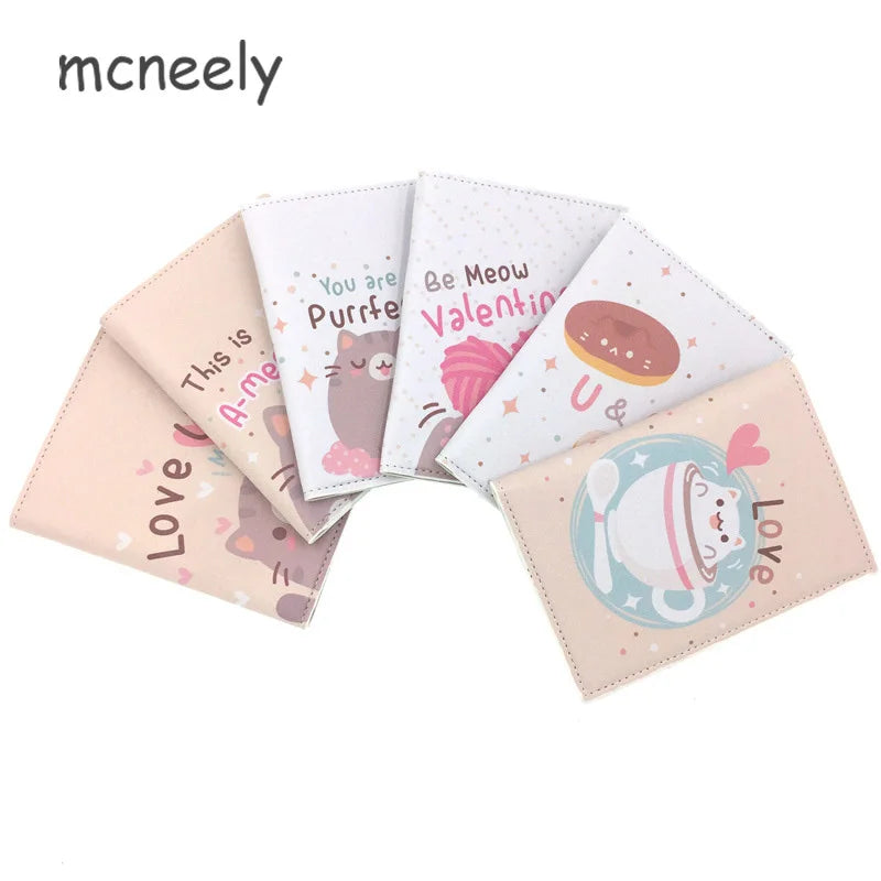 PU Leather Passport Holder Travel Cover for Couples