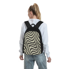 Lsg Distorted Checkered Backpacks Men's Backpacks Bags For Women