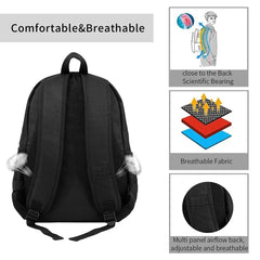 Lsg Distorted Checkered Backpacks Men's Backpacks Bags For Women