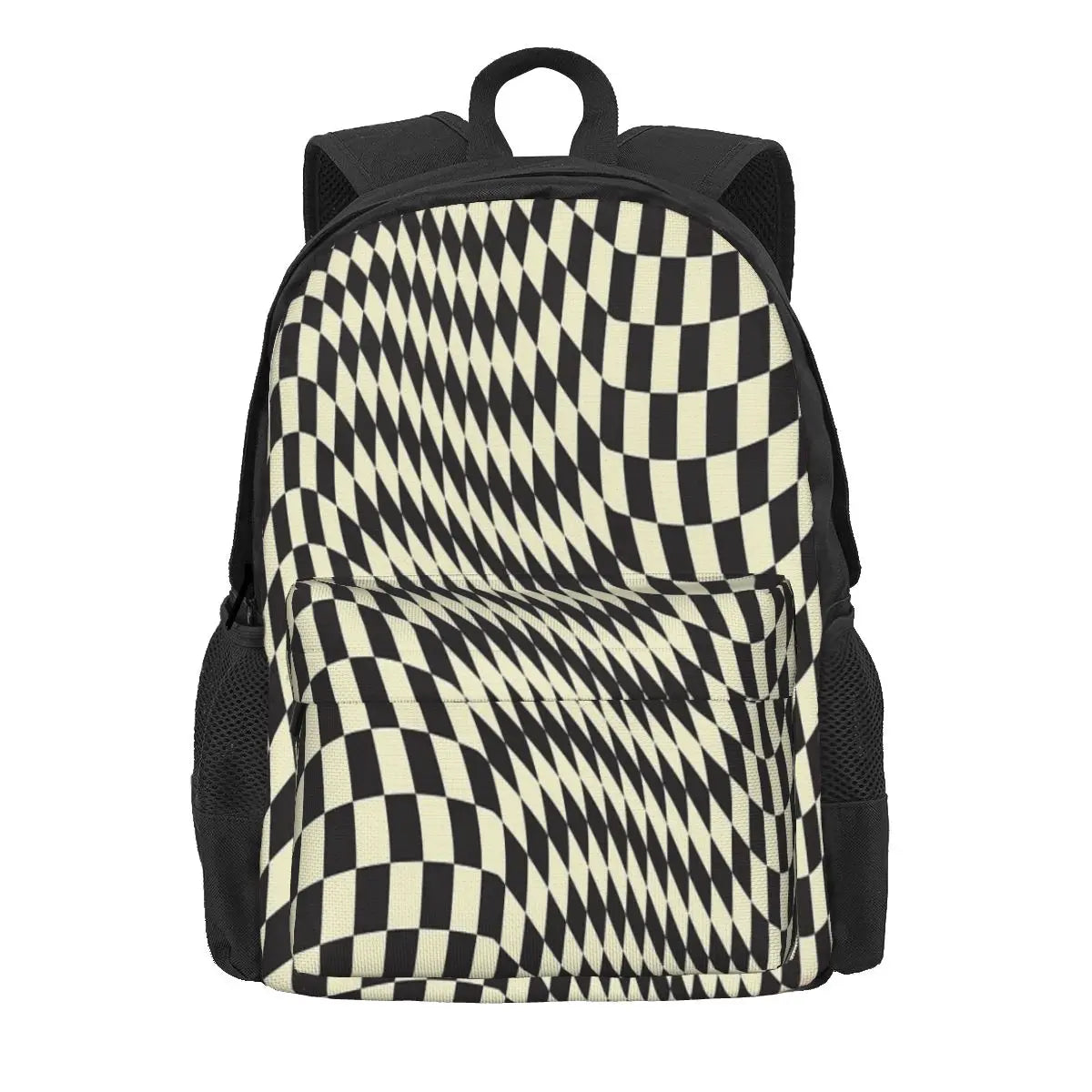 Lsg Distorted Checkered Backpacks Men's Backpacks Bags For Women
