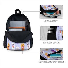 Maneki-Neko Waving Backpacks Men's Backpacks Bags For Women