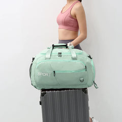 Waterproof Sports Travel Backpack with Shoes Compartment