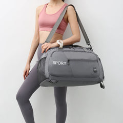 Waterproof Sports Travel Backpack with Shoes Compartment