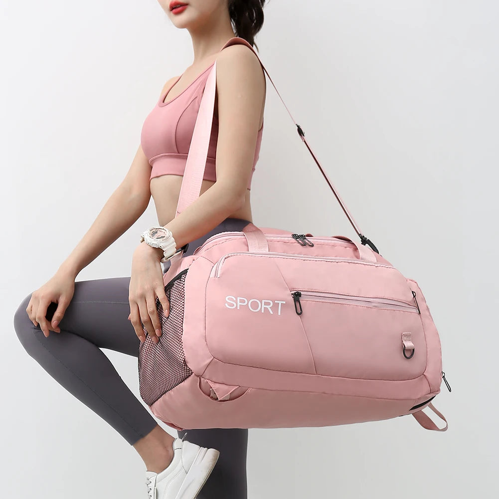 Waterproof Sports Travel Backpack with Shoes Compartment