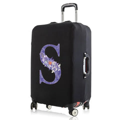 Purple Flower Series Luggage Cover Elastic 18-28 Inch