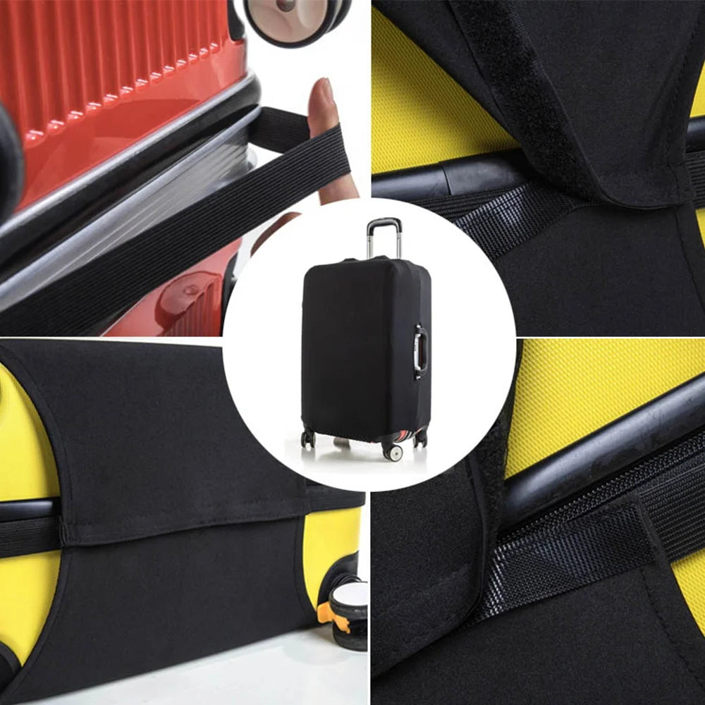 Dog Print Luggage Cover 18-30 inch Elastic Baggage Travel Dust Protective Case