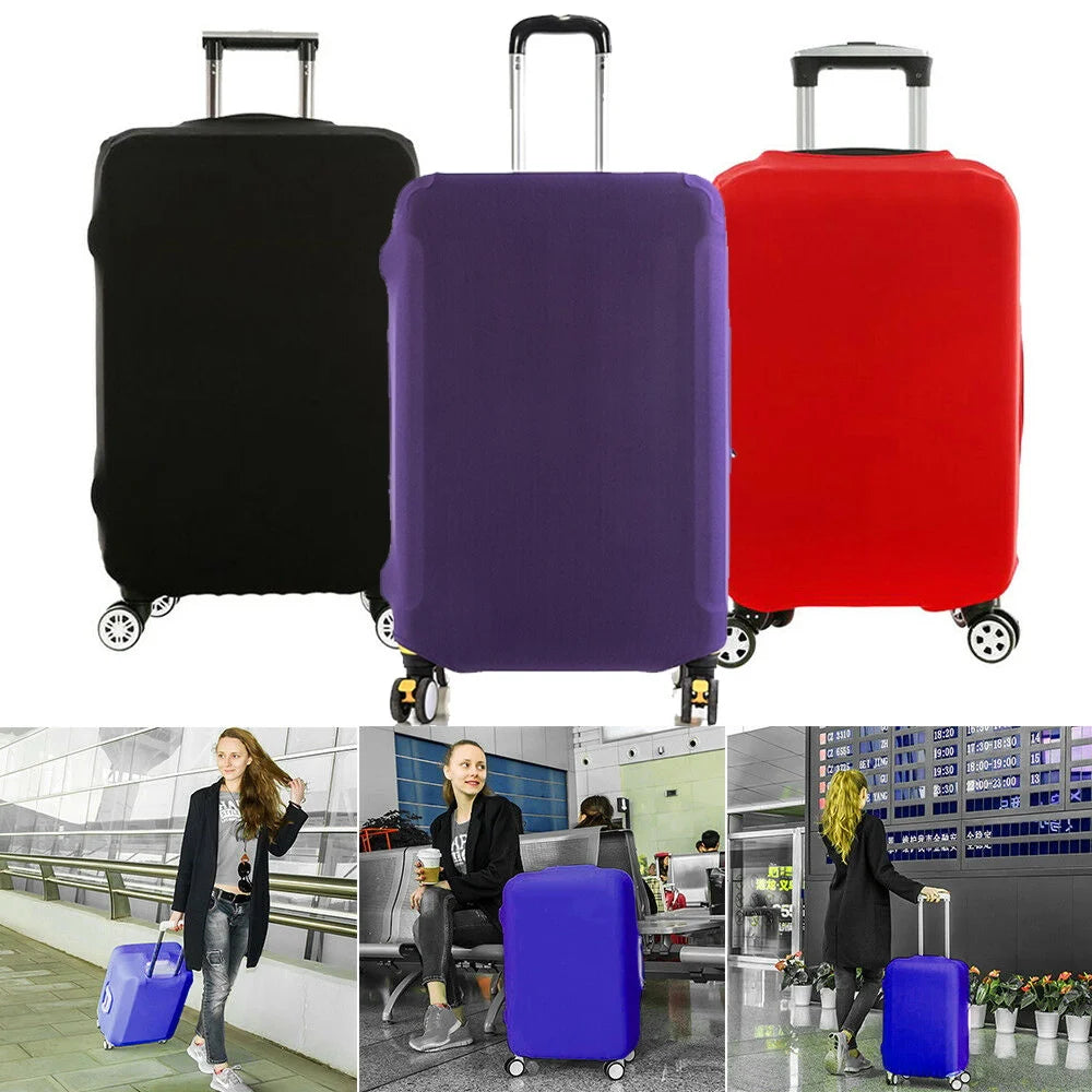 Dog Print Luggage Cover 18-30 inch Elastic Baggage Travel Dust Protective Case